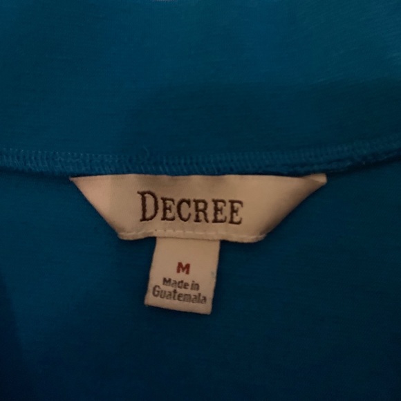 Decree Blue skater skirt - Picture 2 of 2